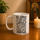 Caneca Católica Eu Creio com Oração do Credo®