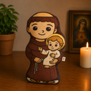 Almofada Infantil Santo Antônio em Algodão 30cm®
