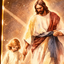 Luminária Jesus Cristo e Anjinho - Lumifé®