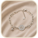 Pulseira Medalha de São Bento em Aço Inoxidável®