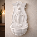 Porta Água Benta Nossa Senhora das Graças em Pó de Mármore®