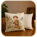 Kit 2 Capas de Almofada São Francisco de Assis em Algodão 45x45cm®