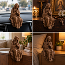 Imagem Virgem Maria Orando Marrom 15cm - Borda Santa ®