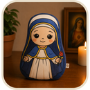Almofada Infantil Nossa Senhora das Graças em Algodão 30cm®