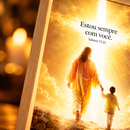Vitral Sagrado · Sempre Comigo - Salmos 73:23