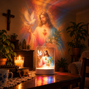 Luminária Jesus Cristo e Espirito Santo - Lumifé®