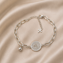 Pulseira Medalha de São Bento em Aço Inoxidável®