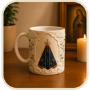 Caneca Nossa Senhora Aparecida 3D 325ml®
