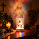 Luminária Sagrado Coração de Jesus  - Lumifé®
