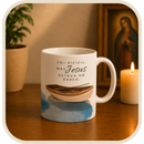 Caneca Cristã Jesus Estava no Barco®