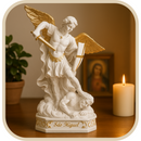 Imagem São Miguel Arcanjo 25cm - Decoração com Fé®