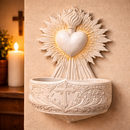 Porta Água Benta Sagrado Coração de Jesus Detalhado®