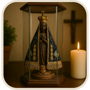 Cúpula de Vidro Nossa Senhora Aparecida - Proteção no Lar®