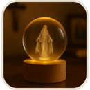 Luminária Nossa Senhora das Graças - Fé que Ilumina®