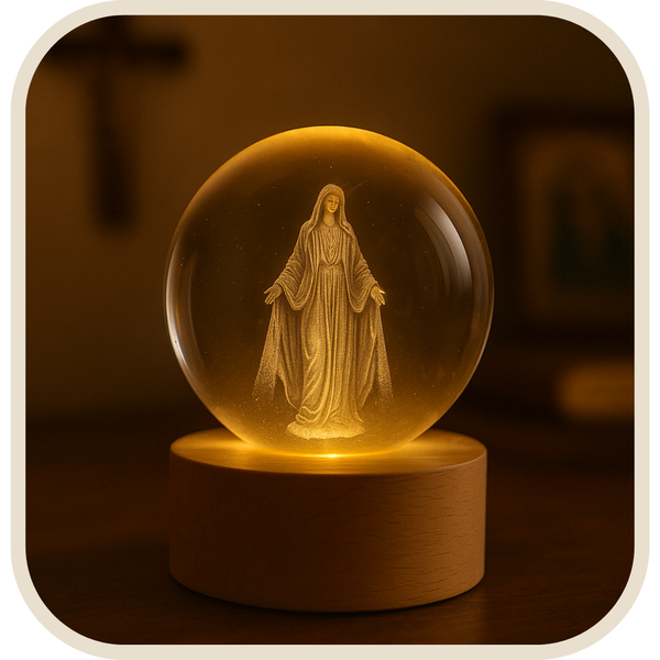 Luminária Nossa Senhora das Graças - Fé que Ilumina®