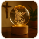 Luminária São Miguel Arcanjo - Fé que Ilumina®