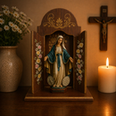 Kit Capela + Imagem Nossa Senhora das Graças com Medalha 20cm®