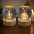 Kit Luminárias Sagrado Coração de Jesus e Maria - Fé que Ilumina®