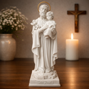 Imagem São José em Resina com Auréola 20cm - Decoração com Fé®