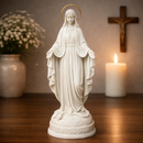 Imagem Nossa Senhora das Graças em Resina com Auréola 20cm - Decoração com Fé®
