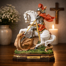 Imagem São Jorge em Resina 20cm - Decoração com Fé®
