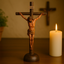 Crucifixo Realista Jesus Crucificado 30cm®