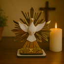 Imagem Divino Espirito de Mesa 17cm- Decoração com Fé®