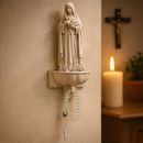 Porta Água Benta Santa Rita + Terço Perolado®