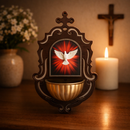 Porta Água Benta Espírito Santo em Bronze®