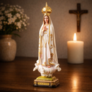 Imagem Nossa Senhora de Fátima com Coroa 30cm em Resina - Decoração com Fé®
