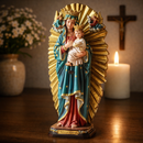 Imagem Nossa Senhora Do Perpétuo Socorro em Resina 30cm - Decoração com Fé®