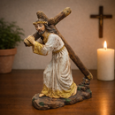 Imagem Nosso Senhor dos Passos 29cm Resina - Decoração com Fé®