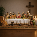 Imagem Santa Ceia 27cm Resina - Decoração com Fé®