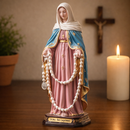 Imagem Nossa Senhora das Lágrimas 20cm Resina - Decoração com Fé®