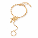 Pulseira Anel com Medalha de Nossa Senhora das Graças e Crucifixo®