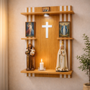 Móvel Oratório Ripado Freijó com Iluminação®