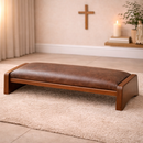 Ajoelhador Madeira Maciça em Couro®