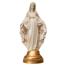 Imagem Nossa Senhora das Graças Floral Rosa 35cm - Decoração com Fé®