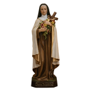 Imagem Santa Terezinha 20cm Resina - Decoração com Fé®