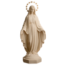 Imagem Nossa Senhora das Graças 52cm em Pó de Mármore C/ Auréola - Decoração com Fé®