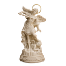 Imagem São Miguel Arcanjo 20cm em Resina C/ Auréola - Decoração com Fé®