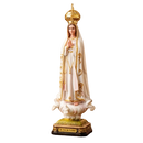 Imagem Nossa Senhora de Fátima com Coroa 30cm em Resina - Decoração com Fé®