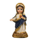 Imagem Sagrado Coração de Maria em Resina 10cm - Pequenos Anjos®