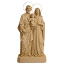 Imagem Sagrada Família 45cm Pó de Mármore C/ Auréola - Decoração com Fé®