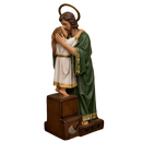 Imagem São José e Menino Jesus 20cm Resina - Decoração com Fé®