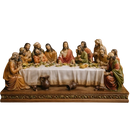 Imagem Santa Ceia 27cm Resina - Decoração com Fé®