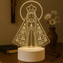 Luminária Nossa Senhora Aparecida - Fé que Ilumina®