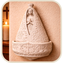 Porta Água Benta Nossa Senhora Aparecida Detalhado®