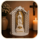 Kit Capela + Imagem Nossa Senhora de Guadalupe 20cm®
