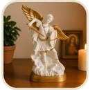 Imagem São Miguel Arcanjo 25cm - Decoração com Fé®